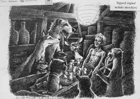 'Waking among friends'
From 'The Dog Hunters'.
$NZ200 (approx $US133, £102, €112) 'Waking among friends'
From 'The Dog Hunters'.
$NZ200 (approx $US133, £102, €112)